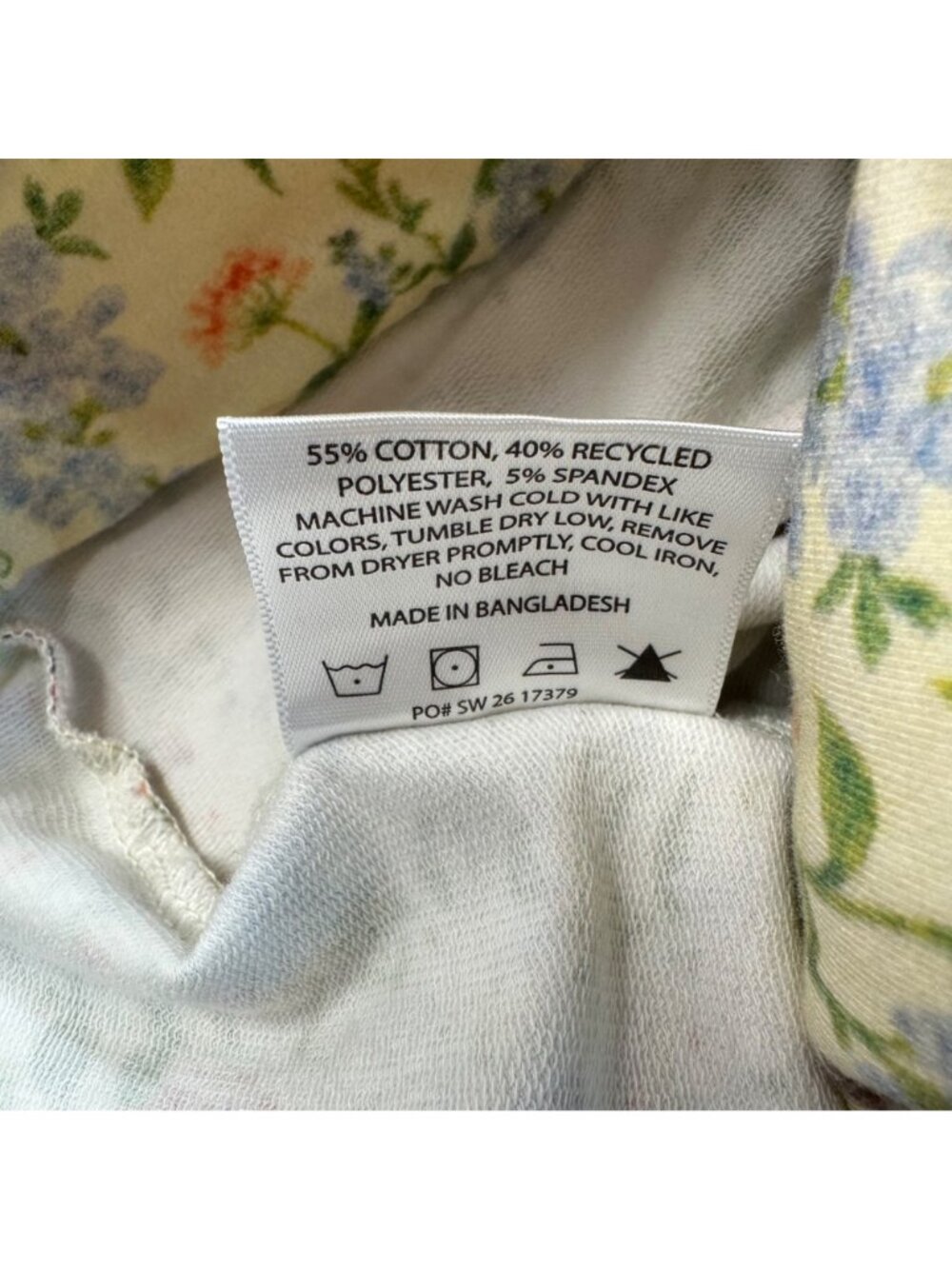 Swoveralls Floral Garden Print Sweatpant Overalls Size XL Comfycore Pockets - Picture 10 of 12